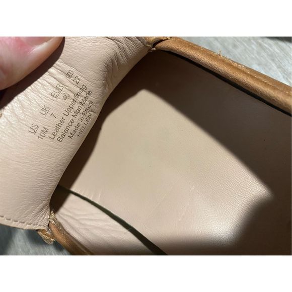 Naturalizer Edit 27 Helen Chain Penny Loafers, Brown Leather Shoes, Size 10M - Picture 2 of 6